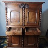 Louis XIII era sideboard in walnut