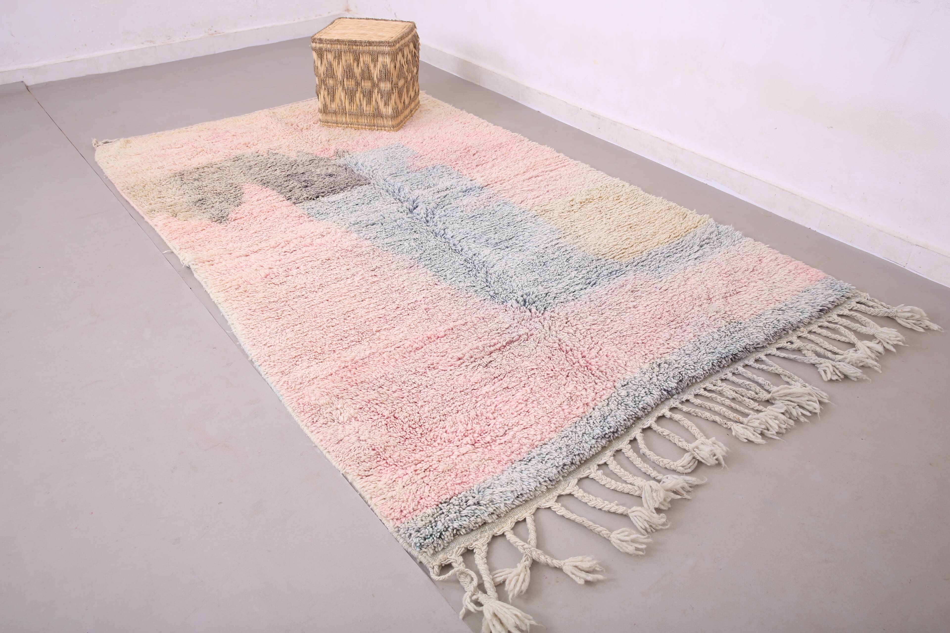 Vintage Boujaad Rug 160 x 262 cm - Berber Wool Rug - Moroccan Rug Handmade
