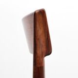 Suite de 4 chaises scandinaves en teck modèle 39
