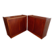 Duo of trade furniture with sliding doors