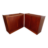 Duo de meubles de métier portes coulissantes