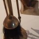 Brass fireplace accessories