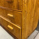Commode bambou vintage