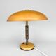 Lampe de table vintage Bauhaus en métal et bakélite