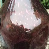 Biot glass carafe
