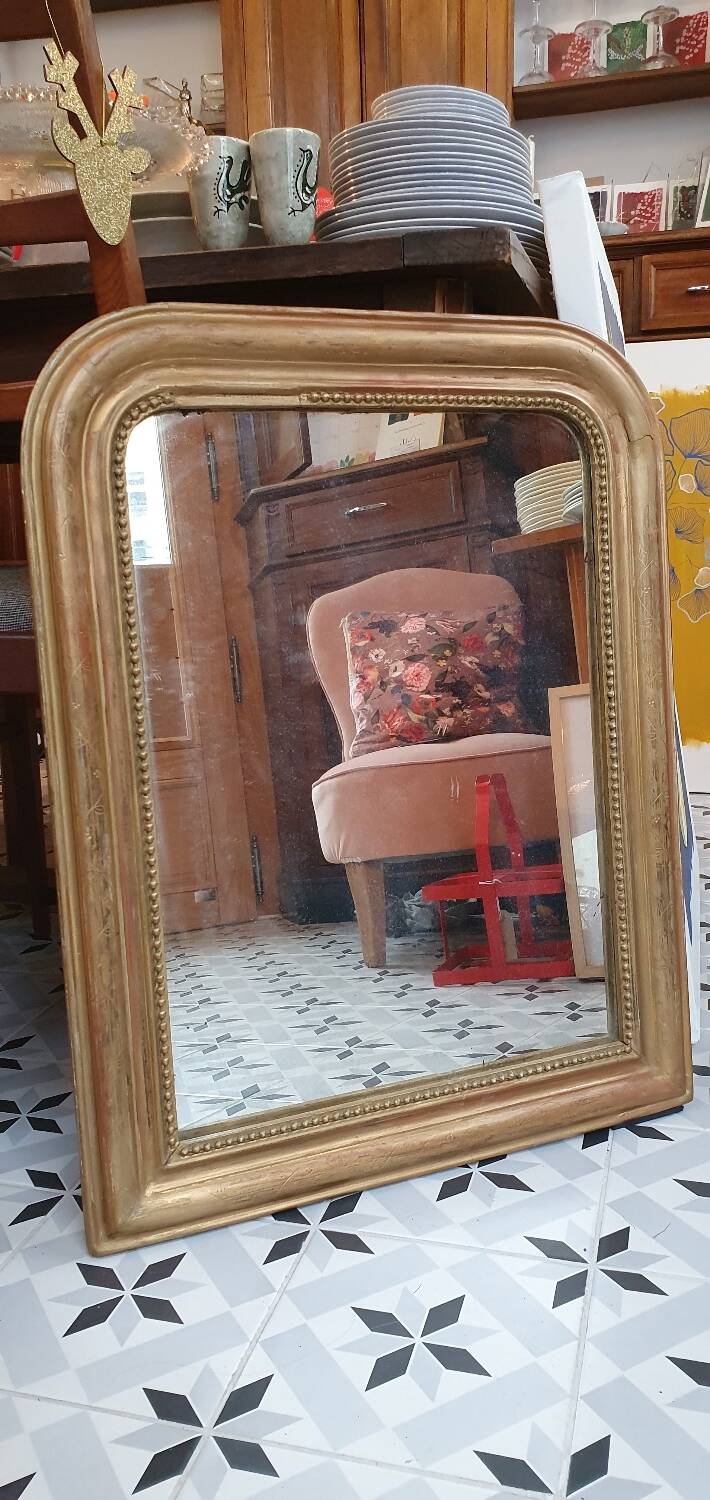Louis Philippe gilded mirror