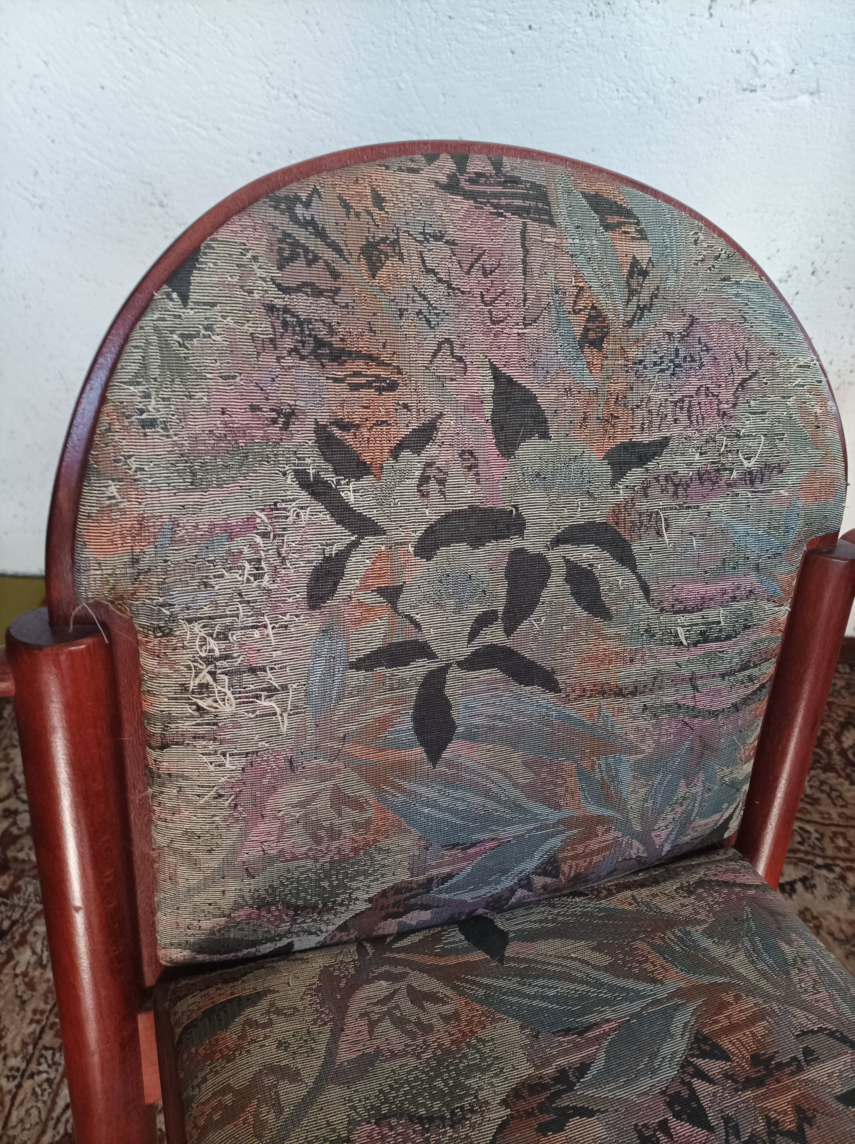 Suite de 4 chaises vintage 1960 Baumann