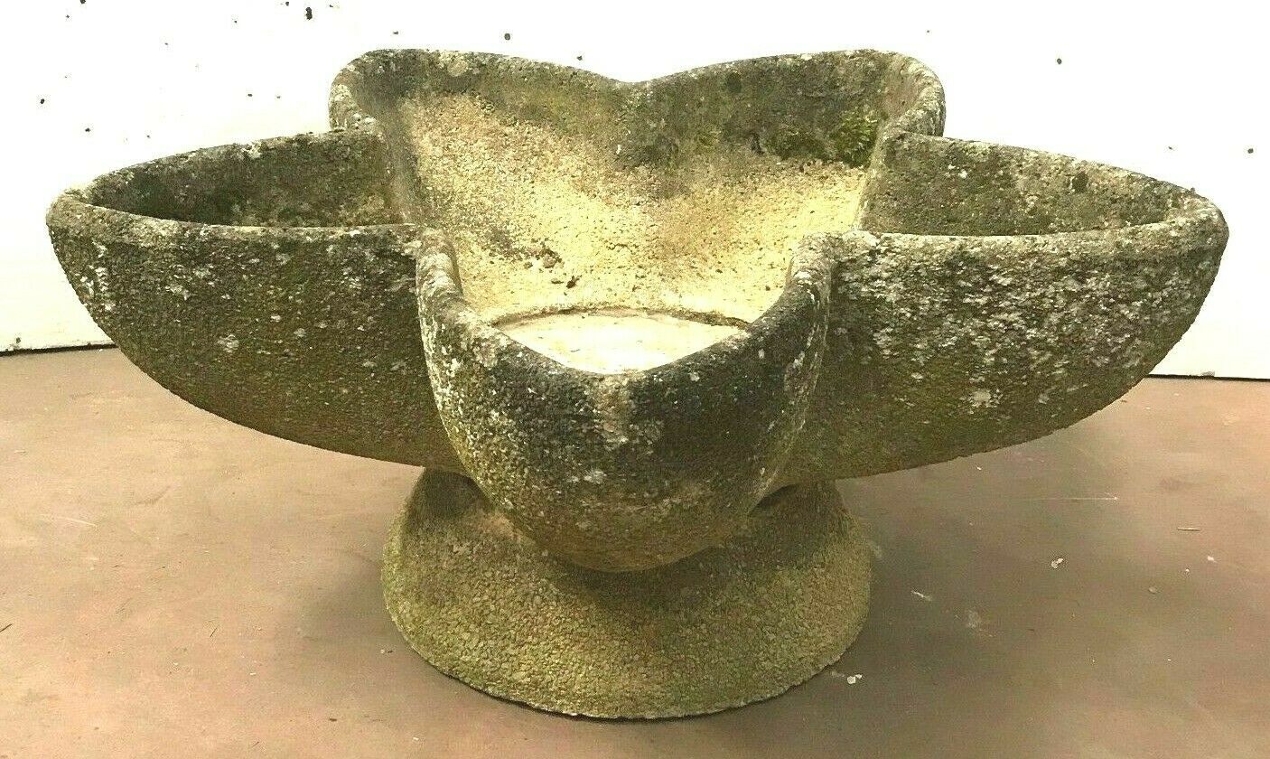 Outdoor planter in reconstituted concrete XX century