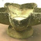 Outdoor planter in reconstituted concrete XX century