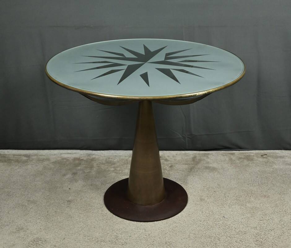 Astrolabe Table by Oscar Tusquets, Aleph Collection, Driade Edition – 1988