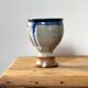 Glazed ceramic chalice
