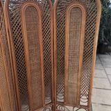 Rattan screen, bamboo and canning