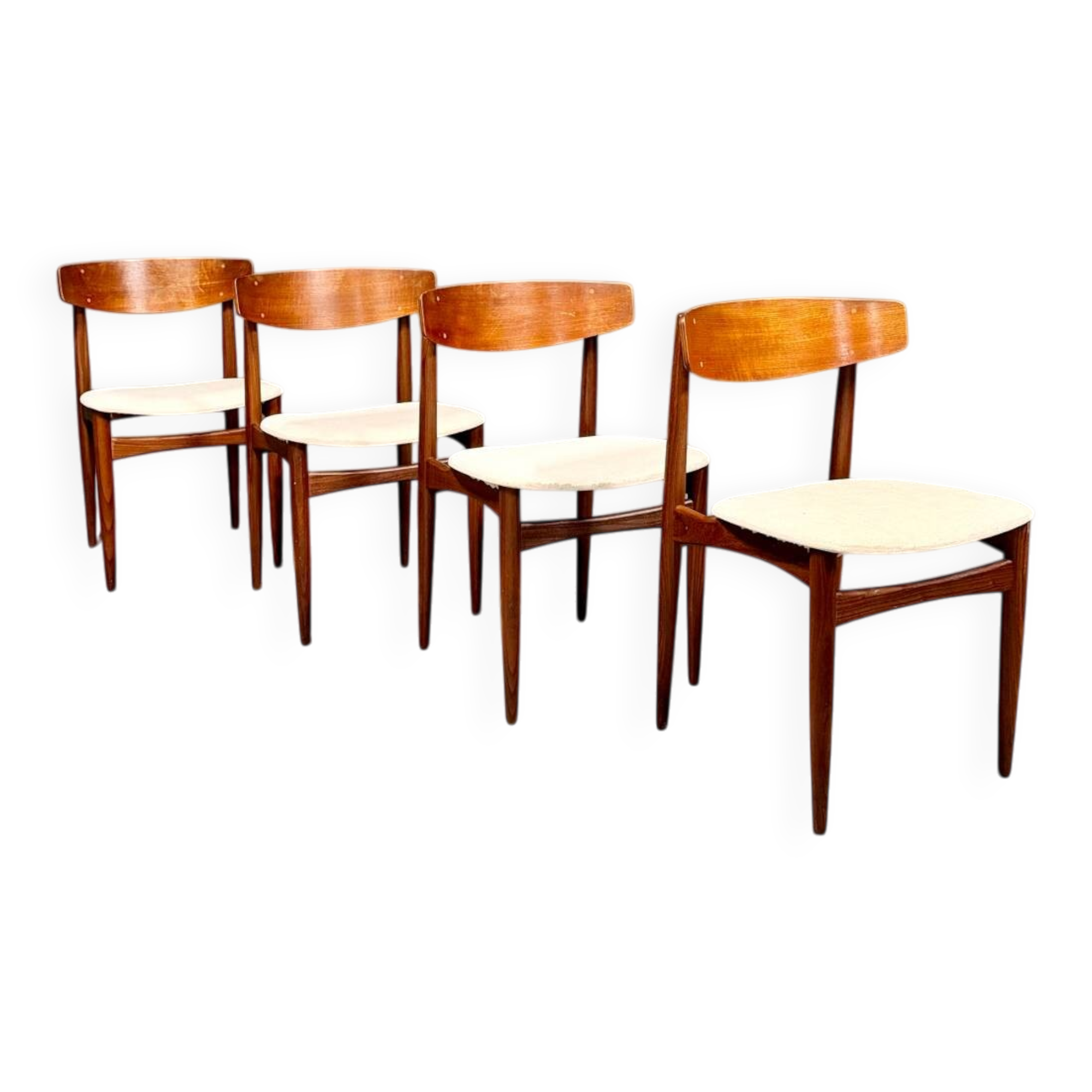 4 reupholstered Bramin chairs