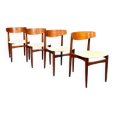 4 chaises Bramin retapissées