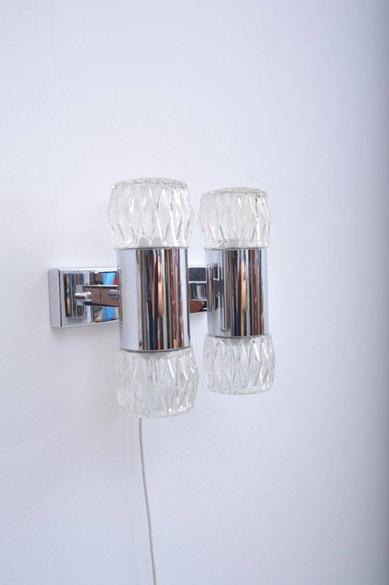 Double wall lamp by Staff Leuchten, 1960s