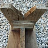 Wooden bench