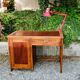 70s desk and articulated lamp