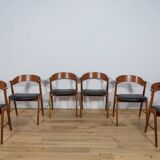 Mid-Century Danish Teak Chairs from Korup Stolefabrik, Denmark, 1960s, Set of 6