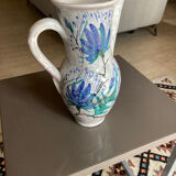 Ceramic jug signed Le Brescon