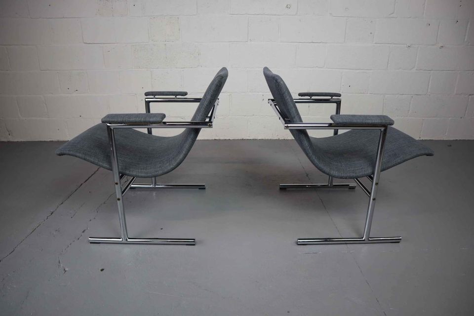Pair of "Oslo" armchairs by Rudi Verelst for Novalux Belgium, 1965