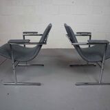 Pair of "Oslo" armchairs by Rudi Verelst for Novalux Belgium, 1965