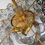 Lustre vintage en cristal kinkeldey