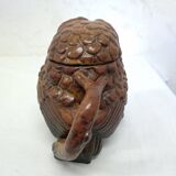 Zoomorphic owl teapot