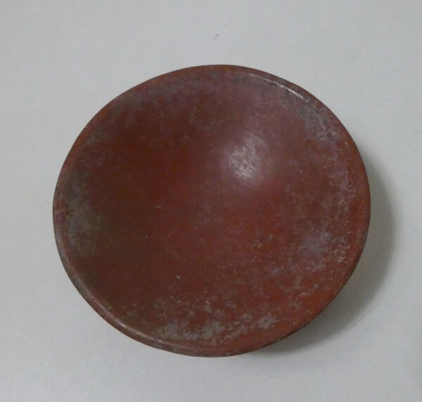 Ancien bol tripode en terre cuite art précolombien