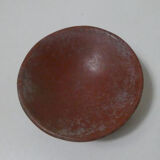Ancient tripod bowl in terracotta pre-columbian art