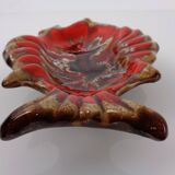 French studio ceramic bowl with fish from Vallauris, 1970s