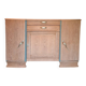 Art deco buffet in raw oak refurbished