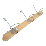 Coat rack with 3 double hooks 1950