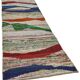 Handwoven Turkish Recycled Boho Rug 87 cm x 281 cm