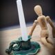 Duo slurry candlesticks