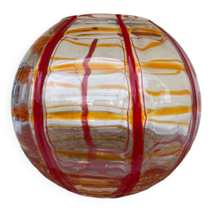 Vase en verre soufflé