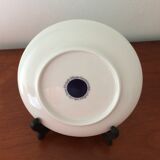 Assiette Delft bleu décorée à la main vintage