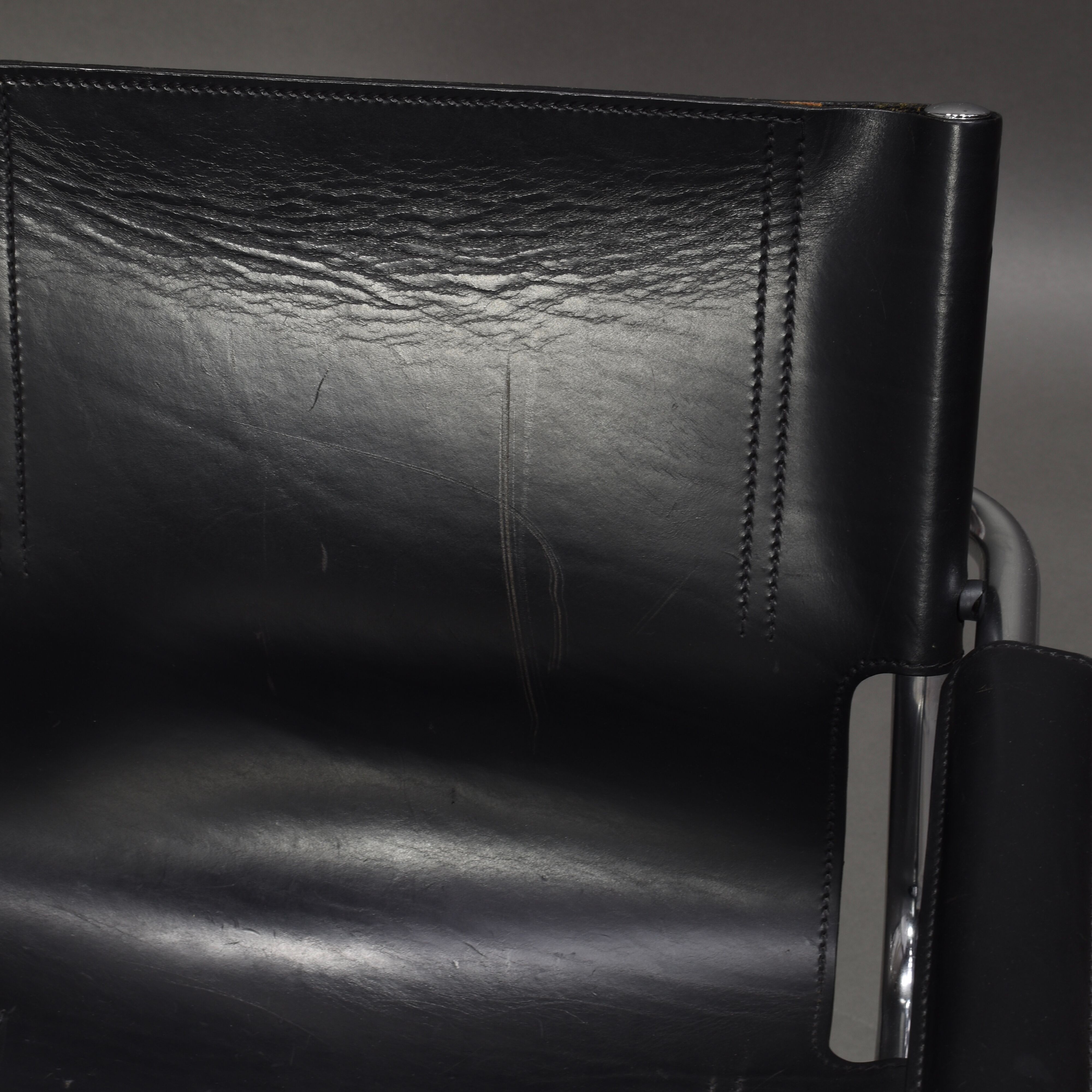 Tubular Bauhaus MG5 Chair by Mart Stam for Matteo Grassi, Italy, 1970s