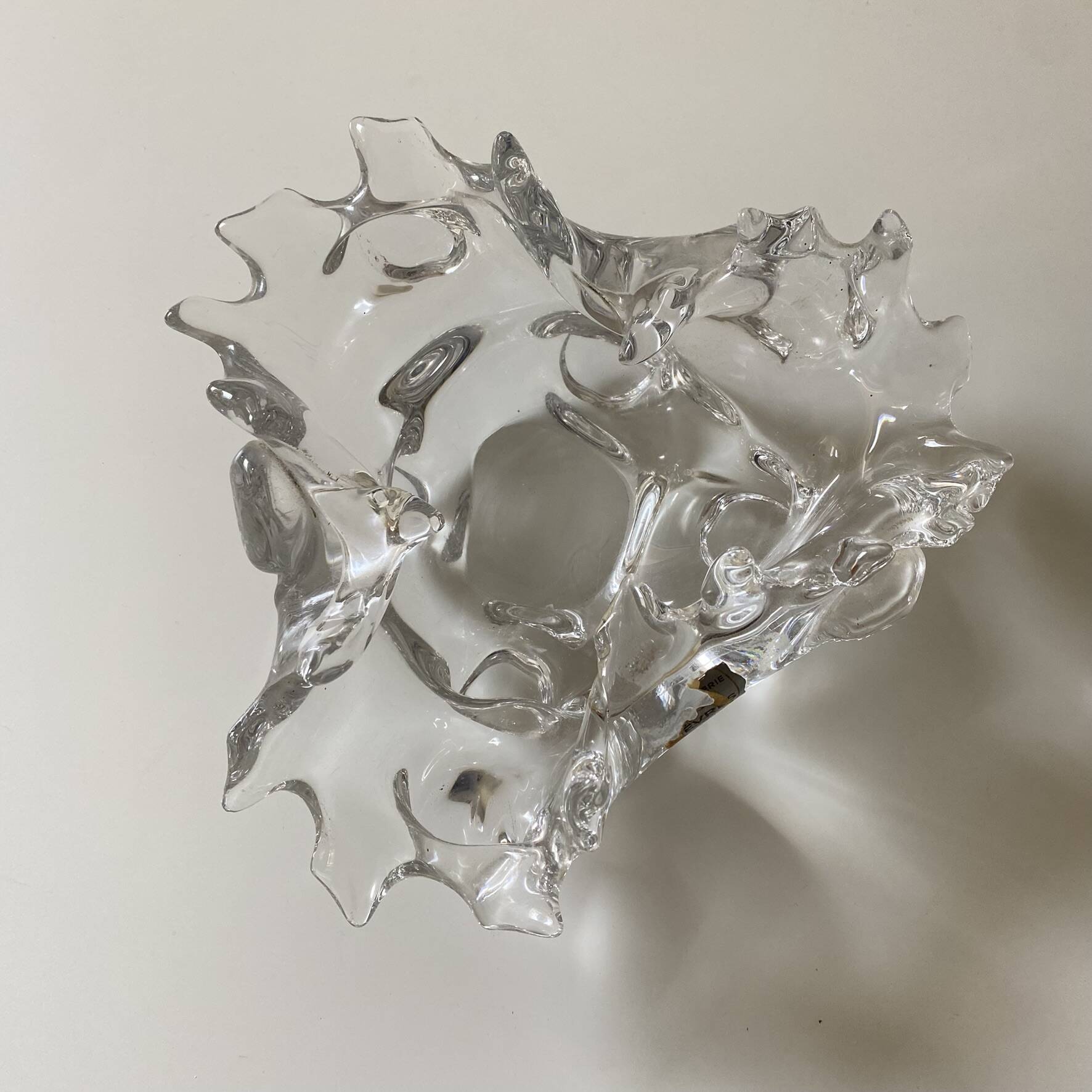 Crystal catchall from Sèvres