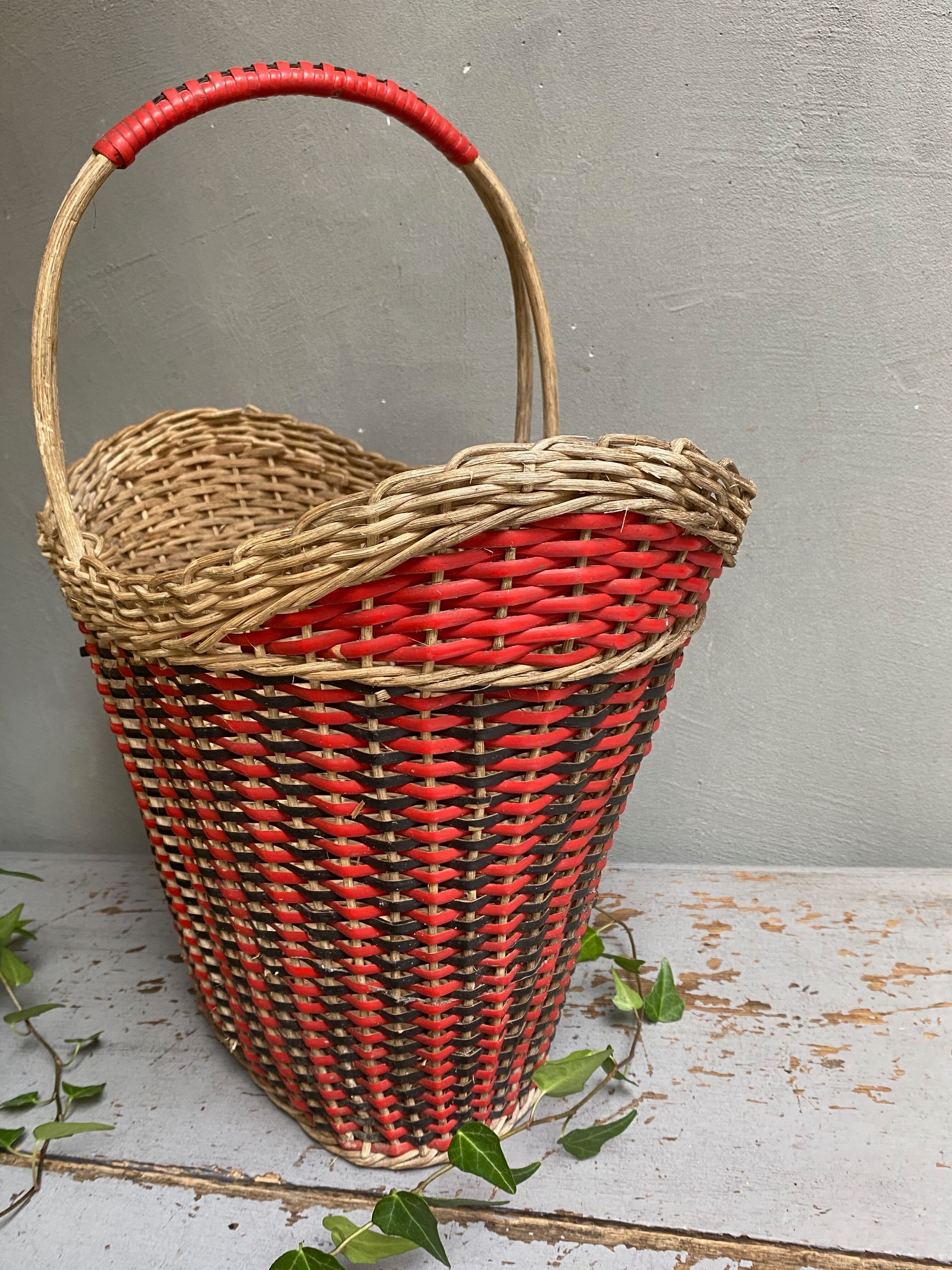 Old wicker basket
