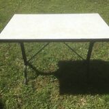 Cast iron foot bistro table