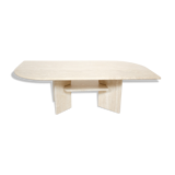 Vintage coffee table in travertine 1970