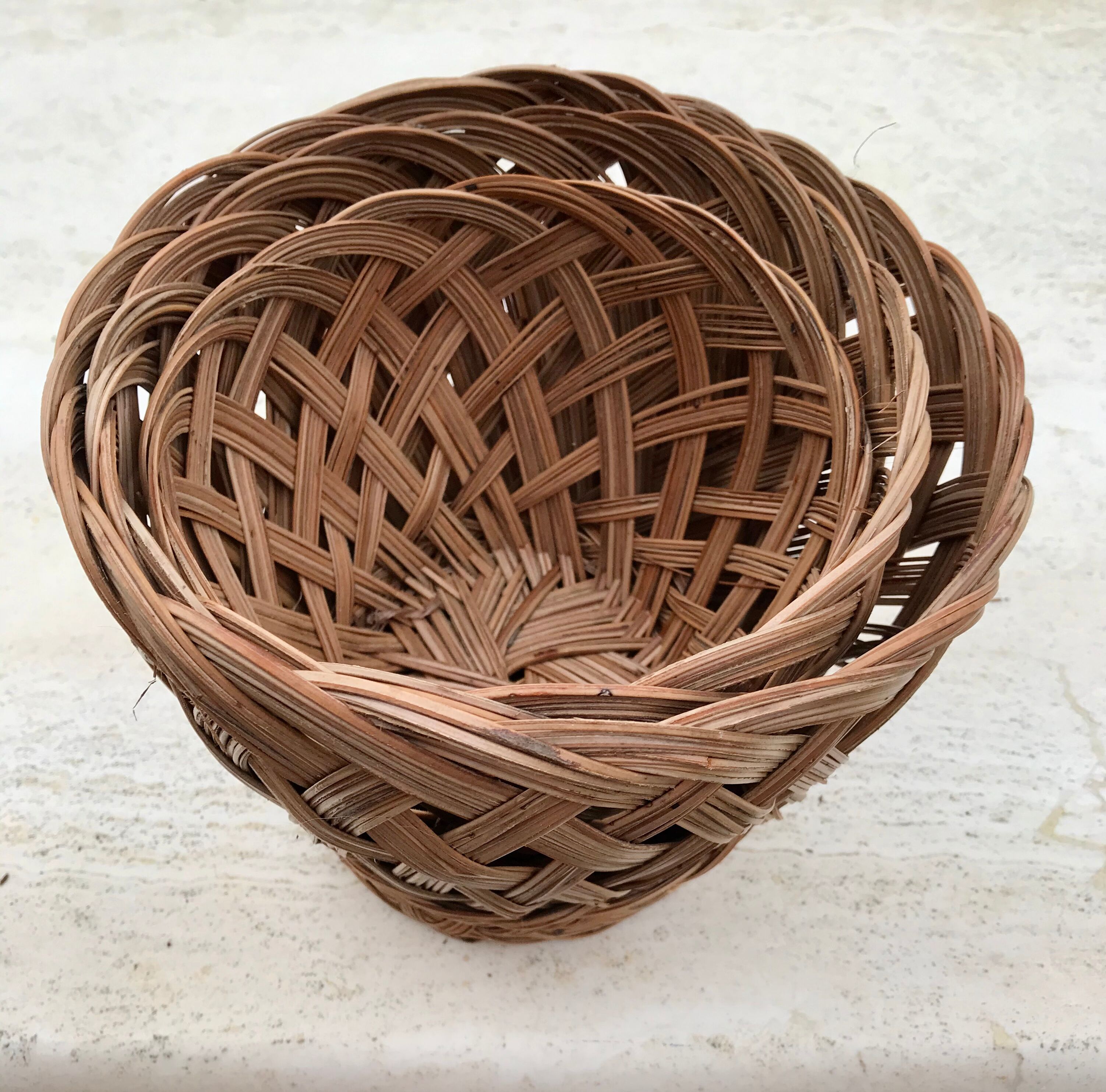 Vintage gigognes baskets