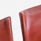 Cassina Cab 412 dining Chairs by Mario Bellini Italy , set of 4