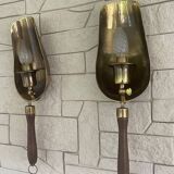 Tea shovel wall lights