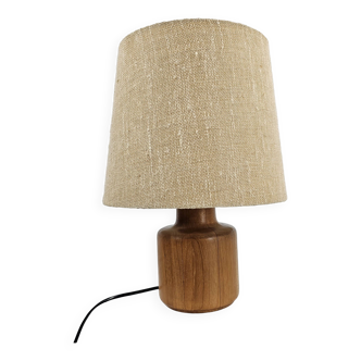 Danish teak table lamp mid century modern