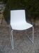 Arper design chair catifa 46 by lievore altherr molina chrome legs white shell