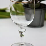 Pair of baccarat crystal glasses model mahora