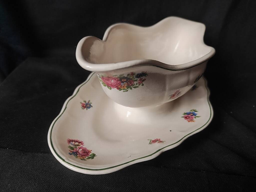 Superb /1940/50 Salins / rose decorations