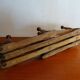 Folding wooden wall coat rack 10 hooks