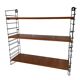 Scandinavian modular shelf Tomado Holland design metal and wood vintage 50's 60's